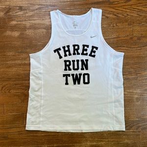 Nike Miler Tank - Men’s L - Custom Chicago Three Run Two Running Club